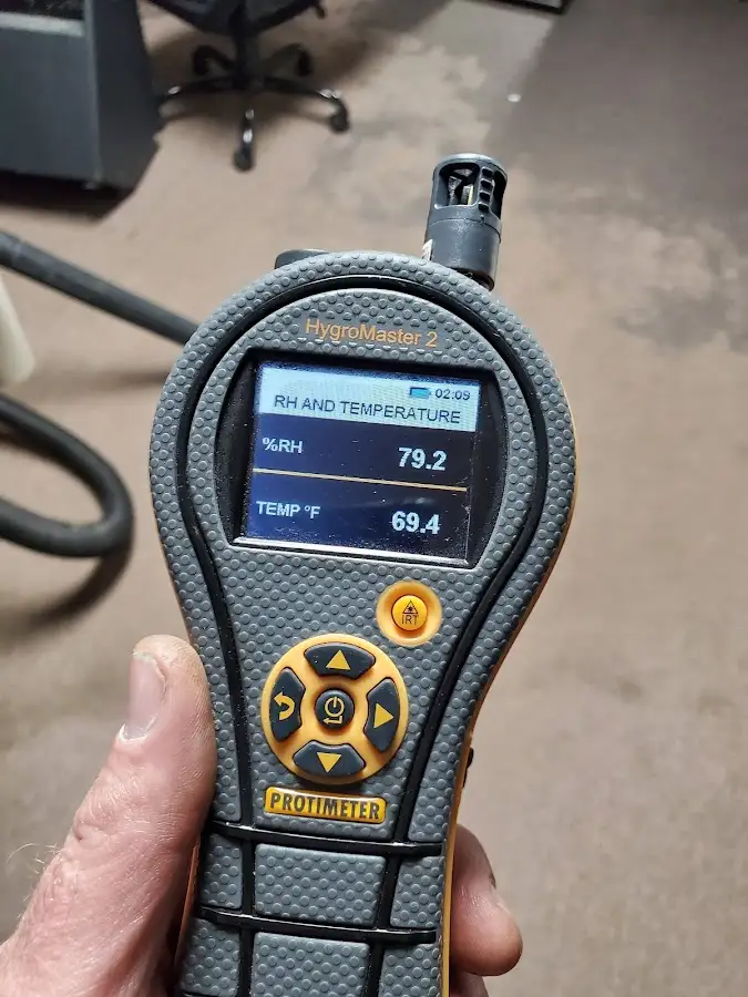 Moisture meter humidity assessment for Fire & Smoke Damage Restoration in Ione